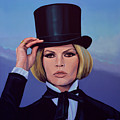 Brigitte Bardot Painting 2 by Paul Meijering Brigitte Bardot Painting 2 by Paul Meijering
