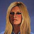Brigitte Bardot Painting 3 by Paul Meijering Brigitte Bardot Painting 3 by Paul Meijering