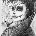 Brigitte Drawing by Elaine Berger Brigitte Drawing by Elaine Berger
