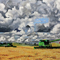 Bringing In the Last of the Harvest Painting by Karl Wagner Bringing In the Last of the Harvest Painting by Karl Wagner