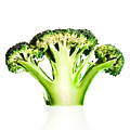 Broccoli cutaway on white Photograph by Johan Swanepoel Broccoli cutaway on white Photograph by Johan Swanepoel
