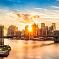 Brooklyn Bridge and the Lower Manhattan skyline at sunset Photograph by Mihai Andritoiu Brooklyn Bridge and the Lower Manhattan skyline at sunset Photograph by Mihai Andritoiu