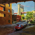 Brooklyn Bridge From Everit Street by Peter Salwen Brooklyn Bridge From Everit Street by Peter Salwen