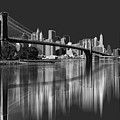 Brooklyn Bridge Reflection Digital Art by Joe Tamassy Brooklyn Bridge Reflection Digital Art by Joe Tamassy