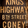 Brooklyn Street Sign by Mindy Sommers Brooklyn Street Sign by Mindy Sommers
