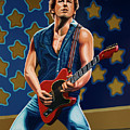 Bruce Springsteen The Boss Painting Painting by Paul Meijering Bruce Springsteen The Boss Painting Painting by Paul Meijering