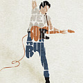 Bruce Springsteen Typography Art Digital Art by Inspirowl Design Bruce Springsteen Typography Art Digital Art by Inspirowl Design