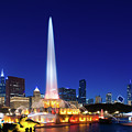 Buckingham Fountain Photograph by Sebastian Musial Buckingham Fountain Photograph by Sebastian Musial