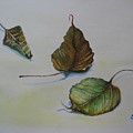 Buddha Leaf 3 Painting by Sukalya Chearanantana Buddha Leaf 3 Painting by Sukalya Chearanantana