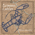 Burlap Lobster by Debbie DeWitt Burlap Lobster by Debbie DeWitt