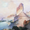 Butte Green River Wyoming by Thomas Moran Butte Green River Wyoming by Thomas Moran