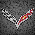 C7 Badge Black Digital Art by Douglas Pittman C7 Badge Black Digital Art by Douglas Pittman