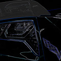 C7 Corvette rear Digital Art by Darrell Foster C7 Corvette rear Digital Art by Darrell Foster