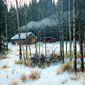 Cabin in the Woods by E Colin Williams ARCA