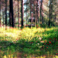 Cabin In The Woods In Menashe Forest by Dubi Roman Cabin In The Woods In Menashe Forest by Dubi Roman