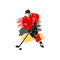 Calgary Flames Player Shirt by Joe Hamilton Calgary Flames Player Shirt by Joe Hamilton
