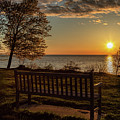 Campus Sunset Photograph by Rod Best Campus Sunset Photograph by Rod Best