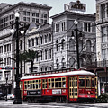 Canal Street Trolley Photograph by Tammy Wetzel Canal Street Trolley Photograph by Tammy Wetzel