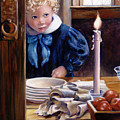 Candle Painting by Marie Witte Candle Painting by Marie Witte