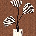 Candy Stripe Tulips 3 by Sarah Loft Candy Stripe Tulips 3 by Sarah Loft