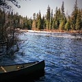 Canoe Launch Metal Print by Josh Schwindt