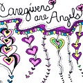 Caregiver Chime Drawing by Carole Brecht Caregiver Chime Drawing by Carole Brecht