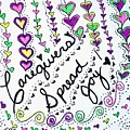 Caregivers Spread Joy Drawing by Carole Brecht Caregivers Spread Joy Drawing by Carole Brecht