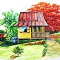 Caribbean House On The Hill by Karin Dawn Kelshall- Best Caribbean House On The Hill by Karin Dawn Kelshall- Best