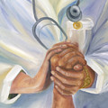 Caring A Tradition of Nursing Painting by Marlyn Boyd Caring A Tradition of Nursing Painting by Marlyn Boyd