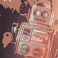 Cartoon Cyborg Robot by Jorgo Photography - Wall Art Gallery Cartoon Cyborg Robot by Jorgo Photography - Wall Art Gallery