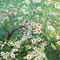 Cascading Painting by Jennifer Lommers Cascading Painting by Jennifer Lommers