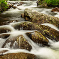 Cascading Water and Rocky Mountain Rocks Photograph by James BO Insogna Cascading Water and Rocky Mountain Rocks Photograph by James BO Insogna