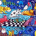 Cat Cocktail - Cat Art by Dora Hathazi Mendes by Dora Hathazi Mendes Cat Cocktail - Cat Art by Dora Hathazi Mendes by Dora Hathazi Mendes