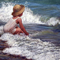 Catching the Wave Painting by Marie Witte Catching the Wave Painting by Marie Witte