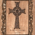 Celtic Cross Painting by Debbie DeWitt Celtic Cross Painting by Debbie DeWitt