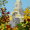 Central Autumn Painting by Mike Stanko Central Autumn Painting by Mike Stanko