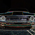 Challenger Neon Digital Art by Darrell Foster Challenger Neon Digital Art by Darrell Foster