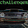 Challenger wallhanger Digital Art by Darrell Foster Challenger wallhanger Digital Art by Darrell Foster