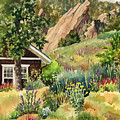 Chautauqua Cottage Painting by Anne Gifford Chautauqua Cottage Painting by Anne Gifford