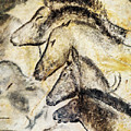 Chauvet Horses Painting by Weston Westmoreland Chauvet Horses Painting by Weston Westmoreland