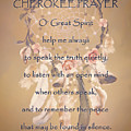 Cherokee Prayer Digital Art by HH Photography of Florida Cherokee Prayer Digital Art by HH Photography of Florida