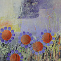 Cheery Flowers Painting by April Burton Cheery Flowers Painting by April Burton