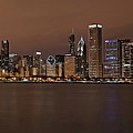 Chicago Skyline Panorama Photograph by Eddie Yerkish