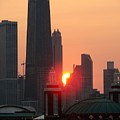 Chicago Sunset by Glory Fraulein Wolfe Chicago Sunset by Glory Fraulein Wolfe