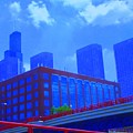 Chicago the city of blues Photograph by Julie Lueders Chicago the city of blues Photograph by Julie Lueders