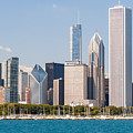 Chicago Lakefront close up Photograph by Charles McCleanon Chicago Lakefront close up Photograph by Charles McCleanon