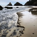 Chiseled Beach Photograph by Bonnie Bruno Chiseled Beach Photograph by Bonnie Bruno