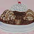 Chocolatey Brownie Sundae by Nancy Nale Chocolatey Brownie Sundae by Nancy Nale