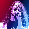 Chris Cornell 326 Mixed Media by Greg Joens Chris Cornell 326 Mixed Media by Greg Joens