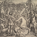 Christ Carrying the Cross Drawing by Jacques Bellange Christ Carrying the Cross Drawing by Jacques Bellange
